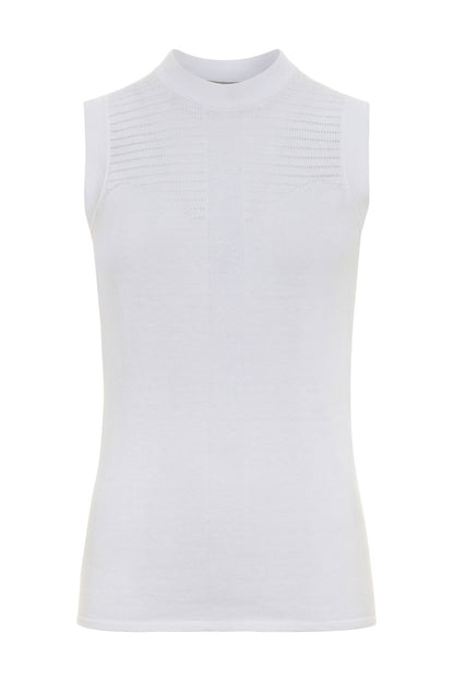 Evie Sleeveless Sweater Knit Top