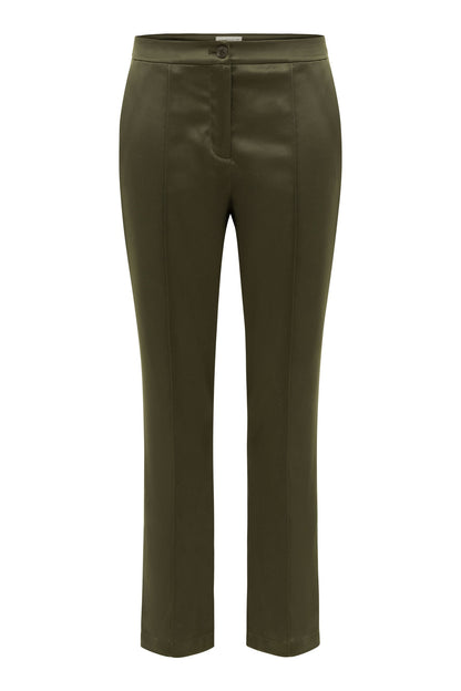 Arden Satin Straight Leg Pant