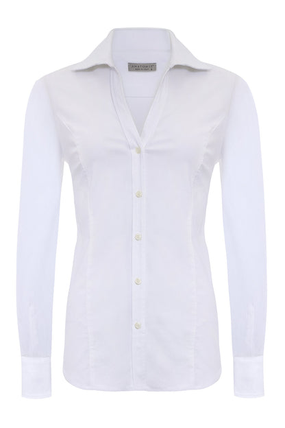 Beth Button-Front Shirt