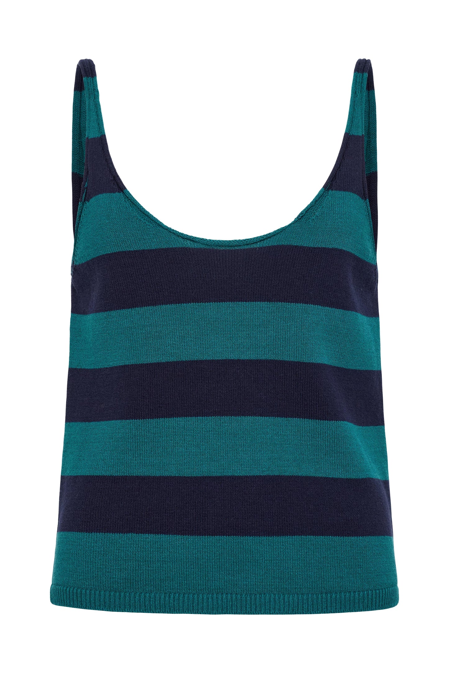 Carolyn Sweater Knit Scoop Neck Tank Top