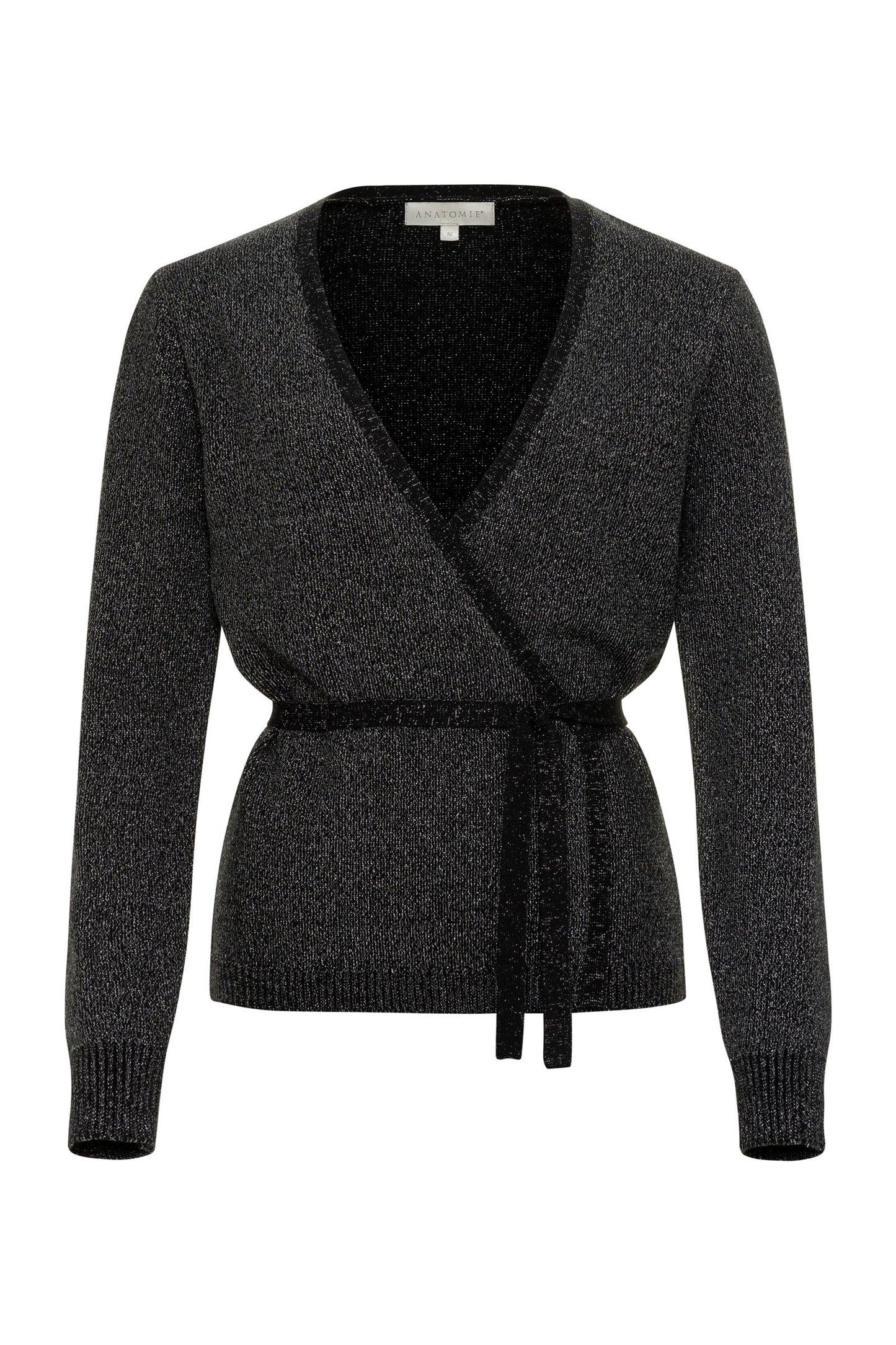 Christa Wrap Sweater with Tie Waist