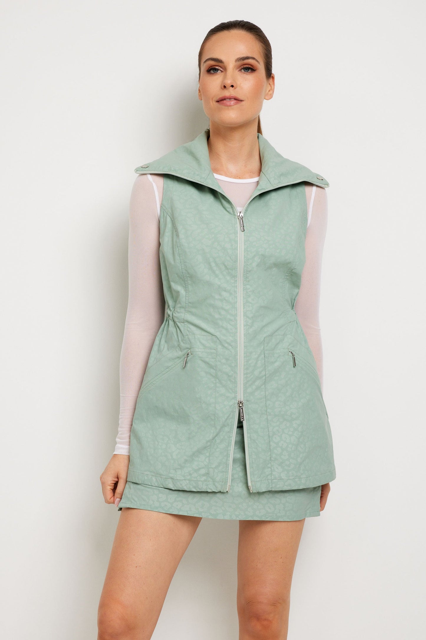 Delaney Embossed Travel Vest