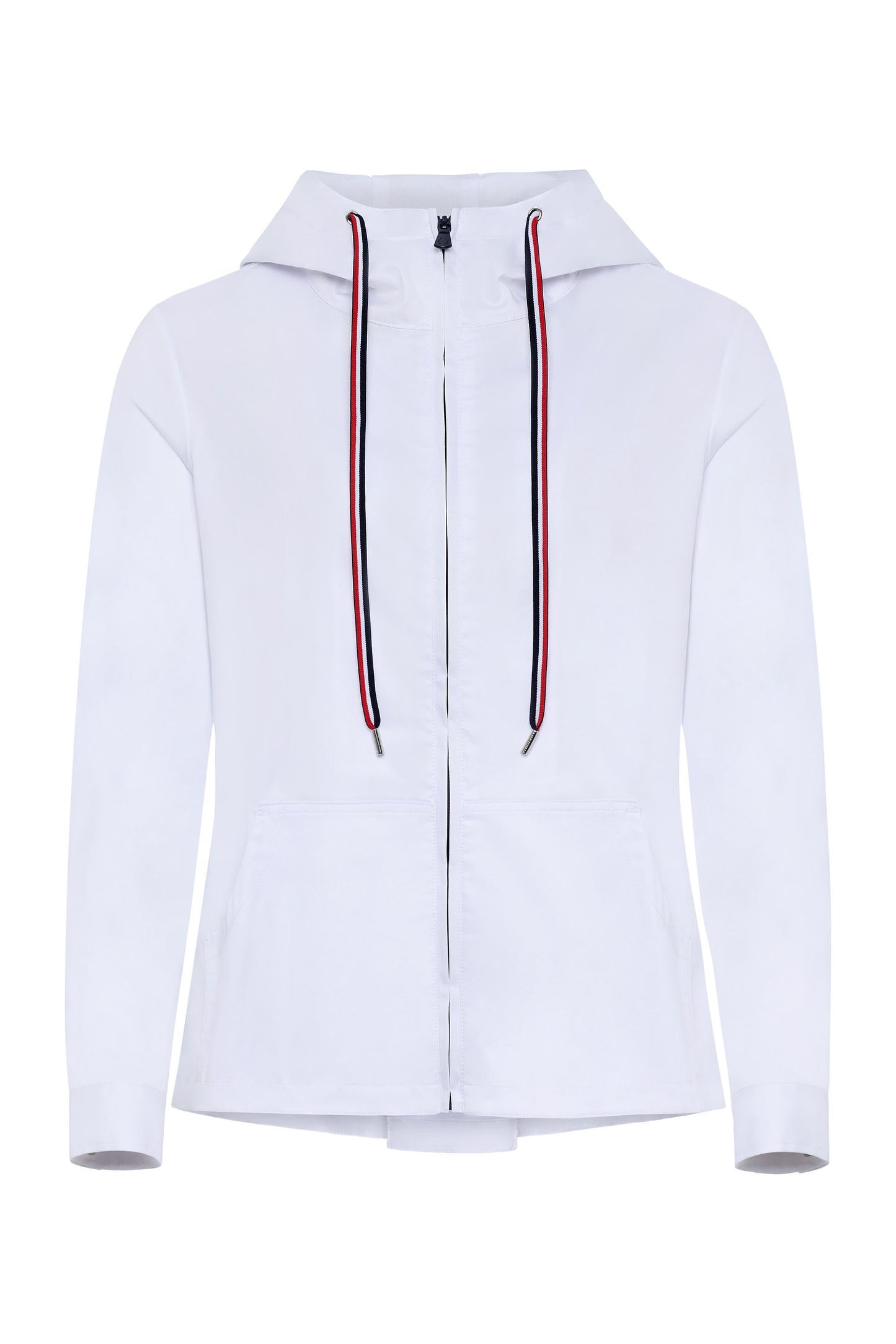 Gabi Stretch Woven Hooded Full Zip Jacket