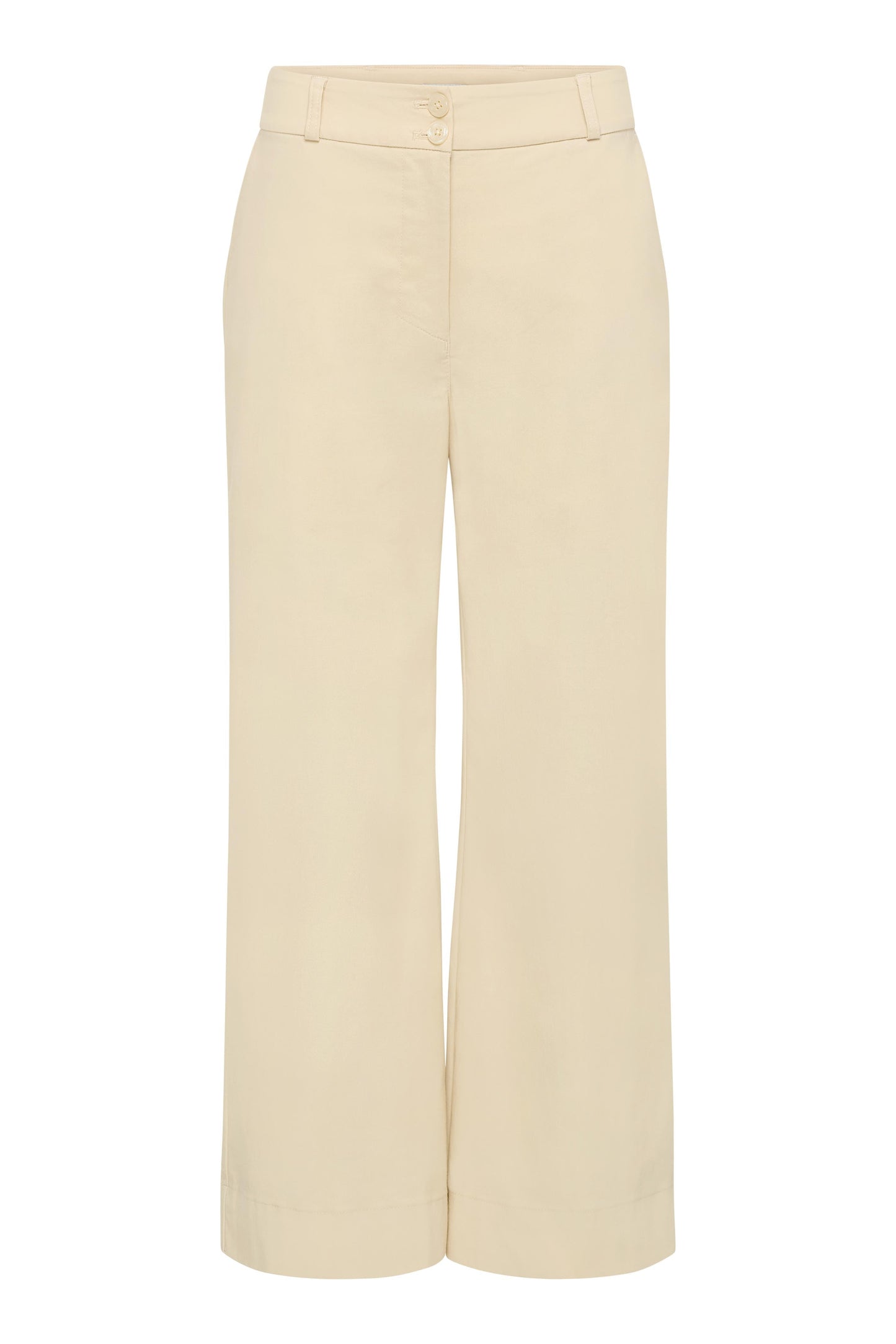 Ivanna Performance Cotton Cropped Flare Pant