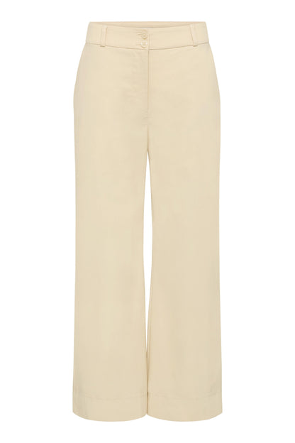 Ivanna Performance Cotton Cropped Flare Pant