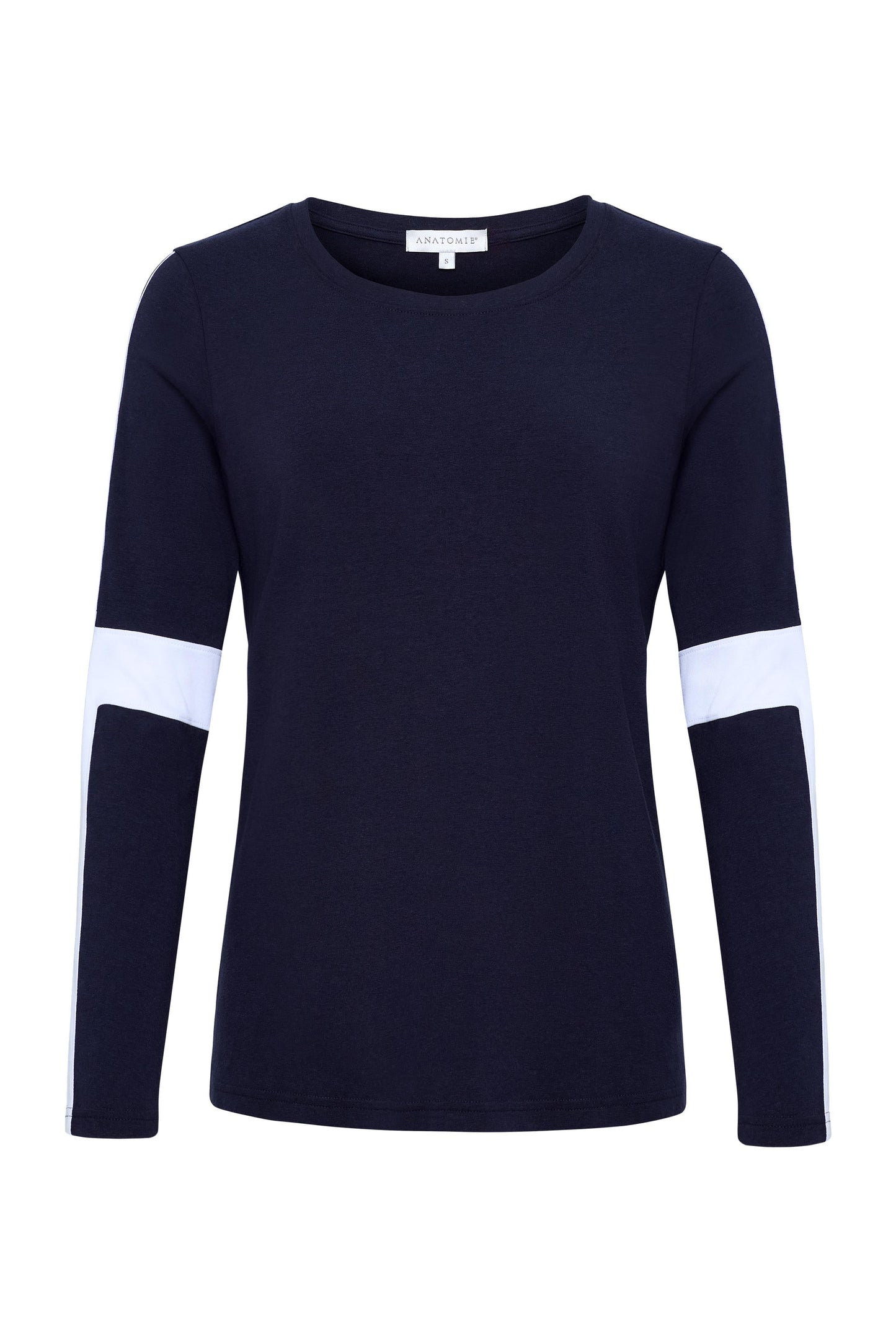 Kensley Contrast Sleeve Pima Top