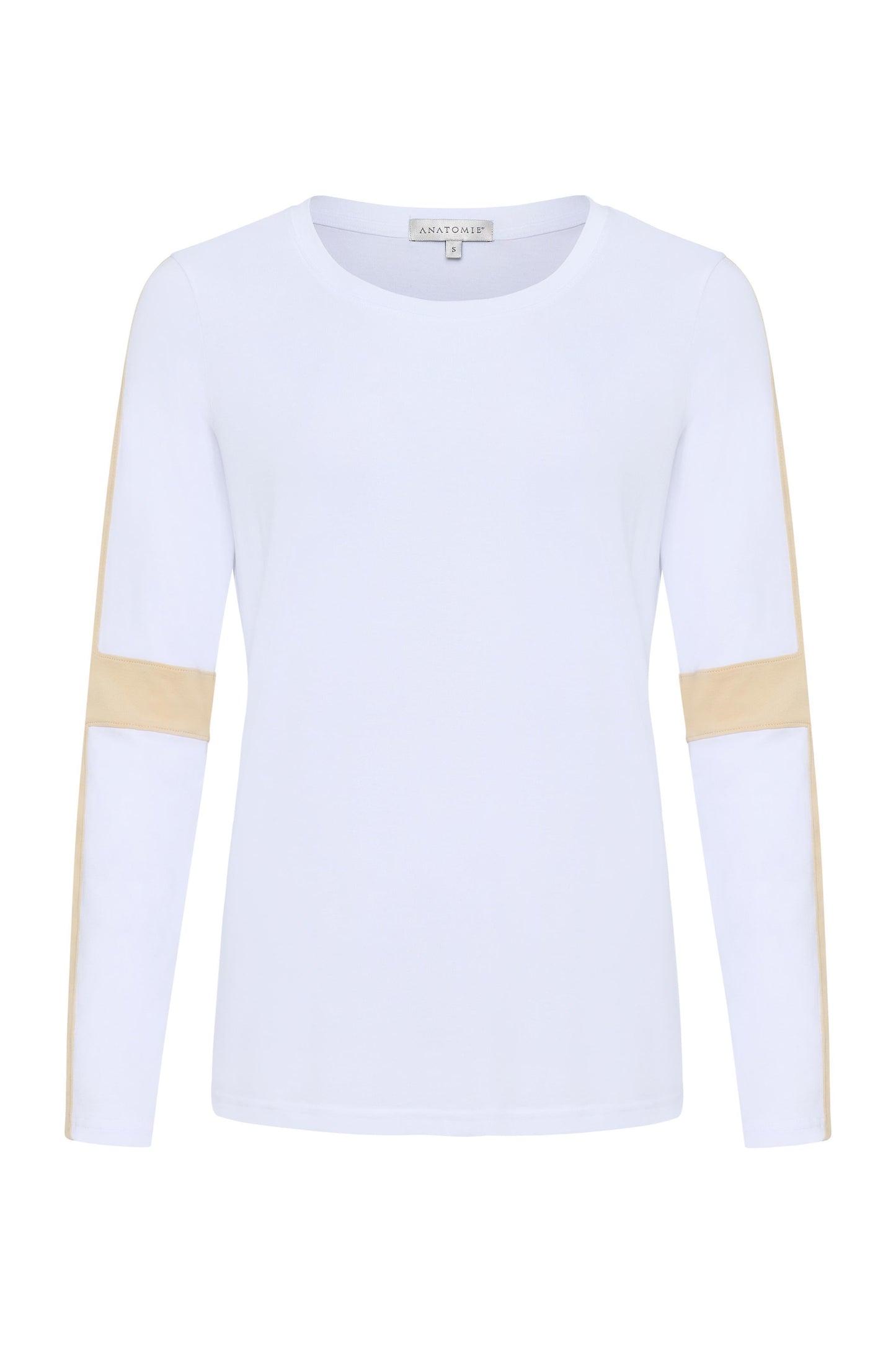 Kensley Contrast Sleeve Pima Top