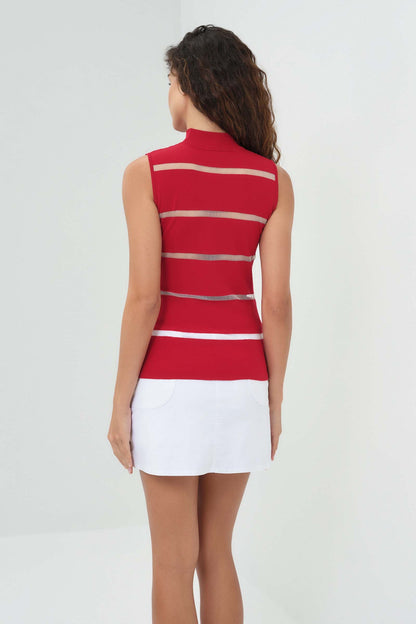 Maxine Knit Mock Neck Top