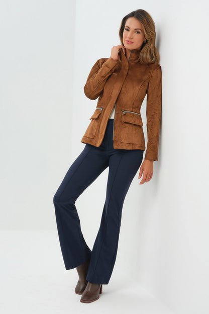 Kenya Faux Suede Safari Jacket Anniversary Edition