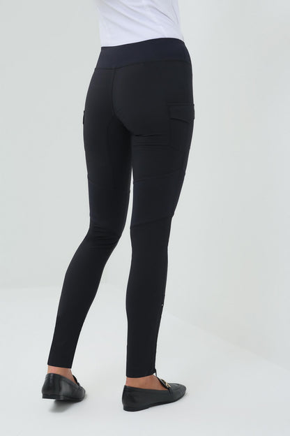 The Andrea Contrast-Panel Legging