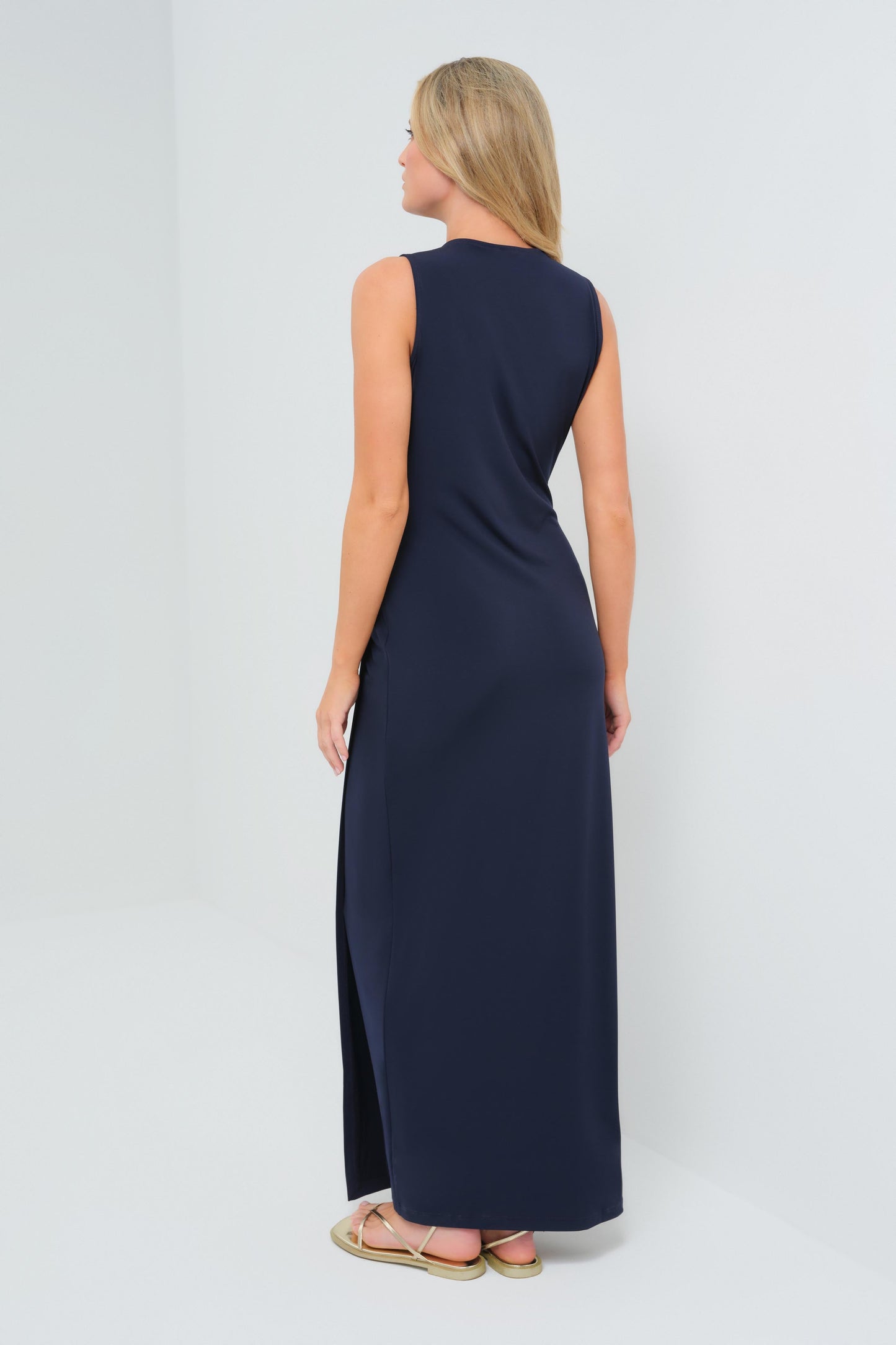 Olie Super Jersey Maxi Faux Wrap Dress