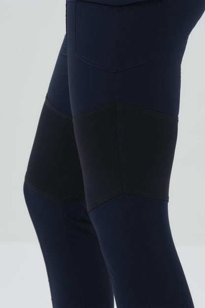 The Andrea Contrast-Panel Legging