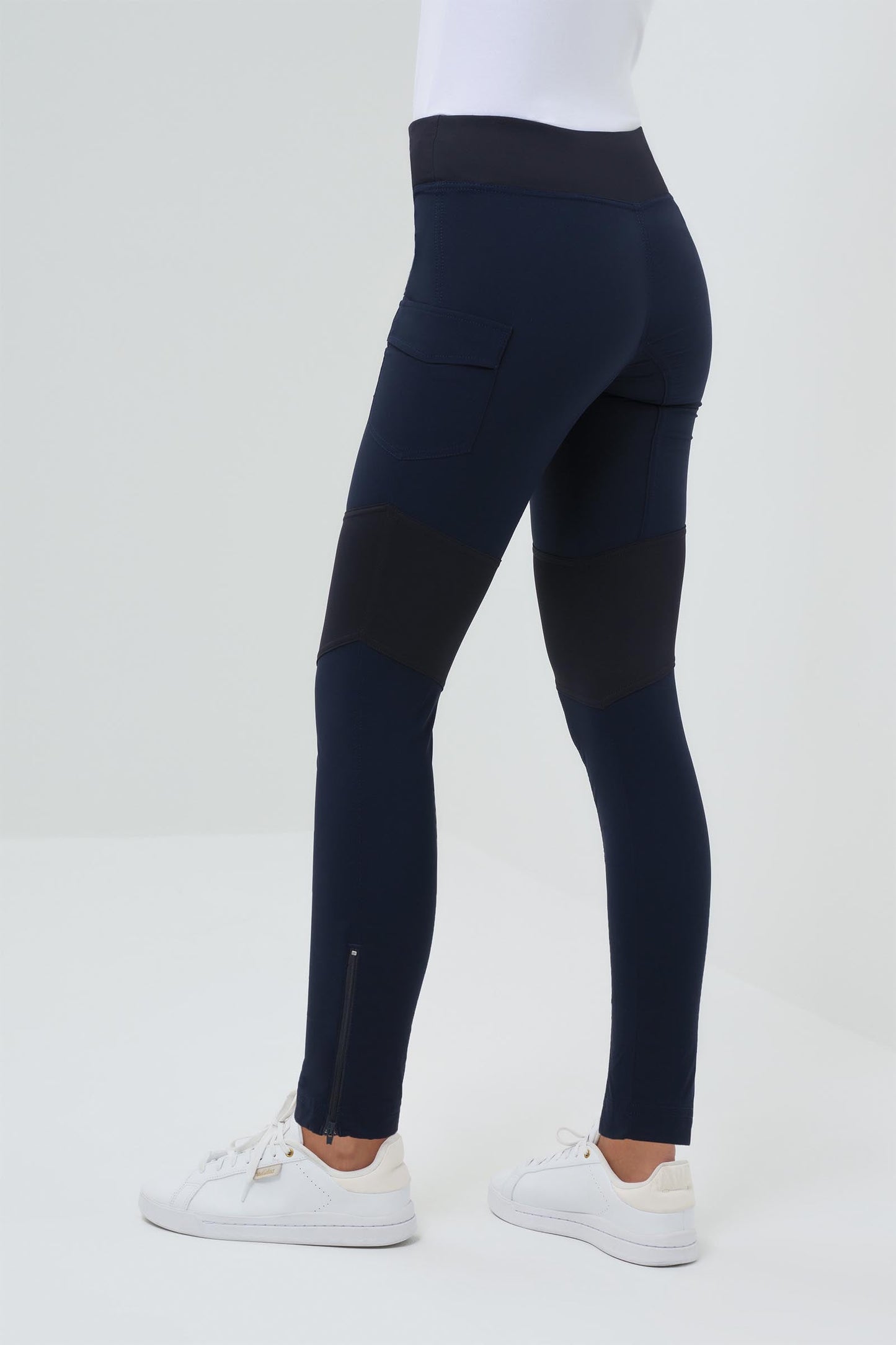 The Andrea Contrast-Panel Legging