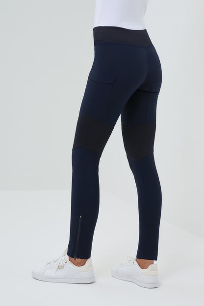 The Andrea Contrast-Panel Legging