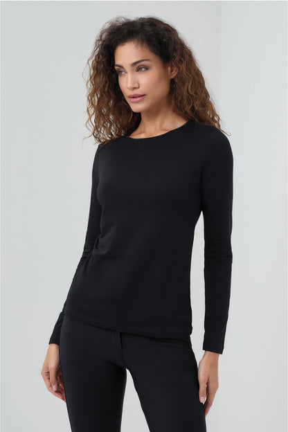 Tony Pima Cotton Long-Sleeve Top