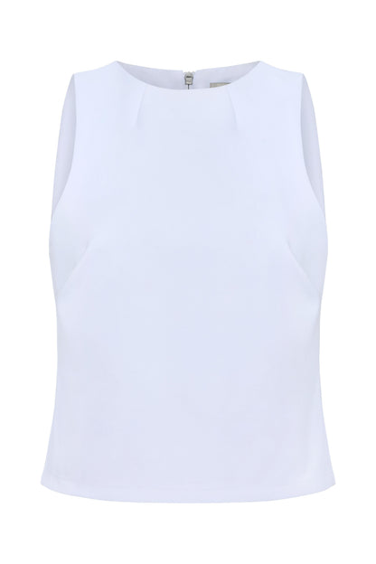 Marietta Performance Twill Fitted Top