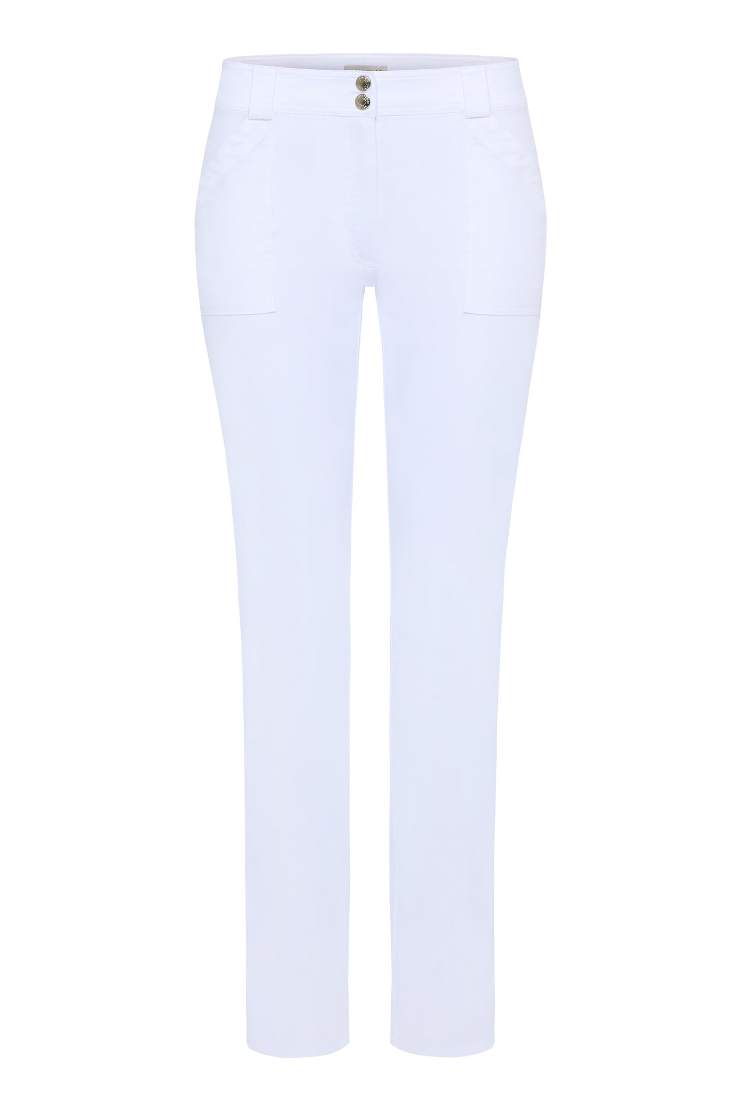 McCall Stripe Performance Cotton Skinny Pant