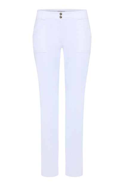 McCall Stripe Performance Cotton Skinny Pant