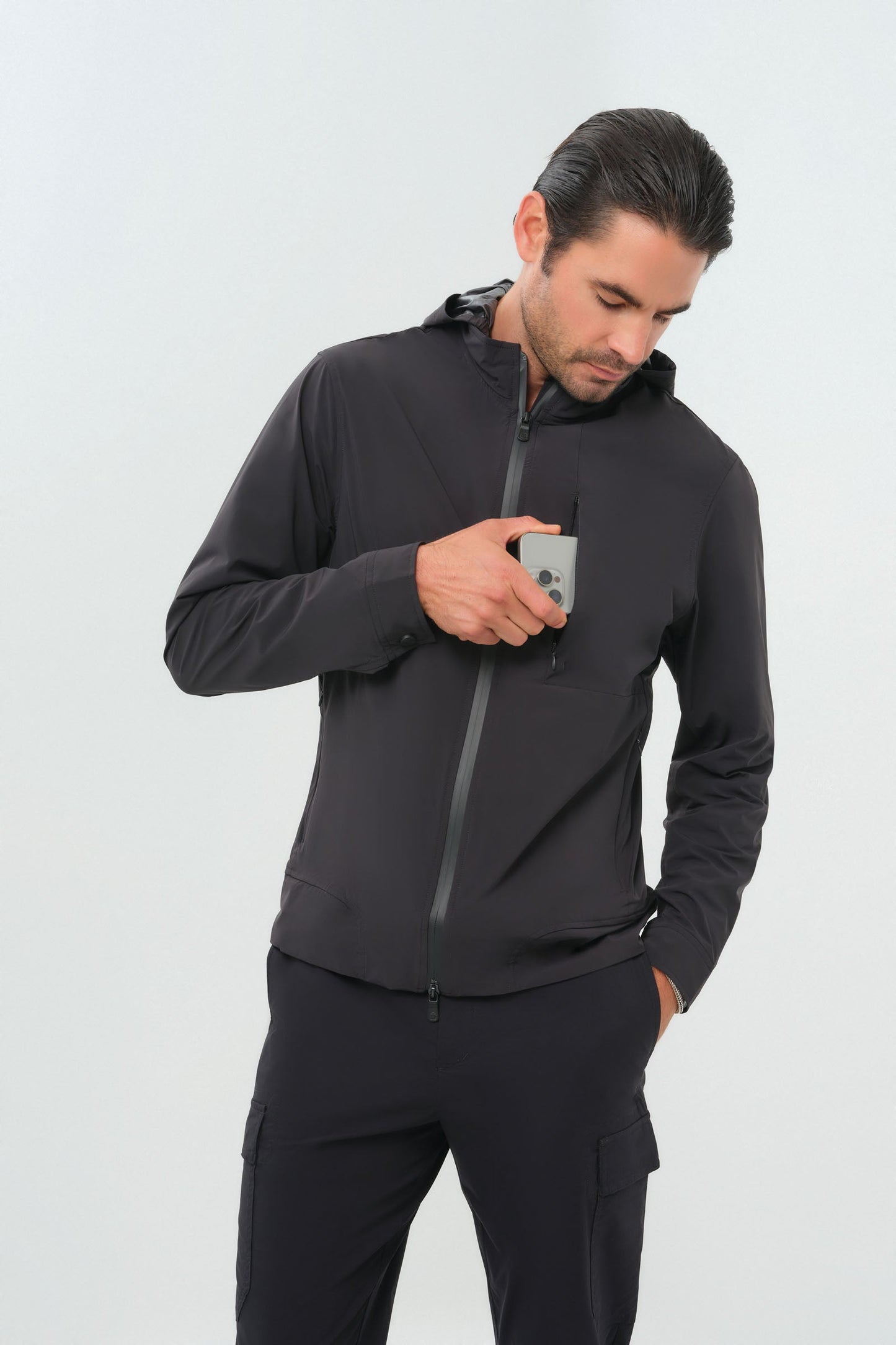 Jack Water Resistant Hooded Jacket