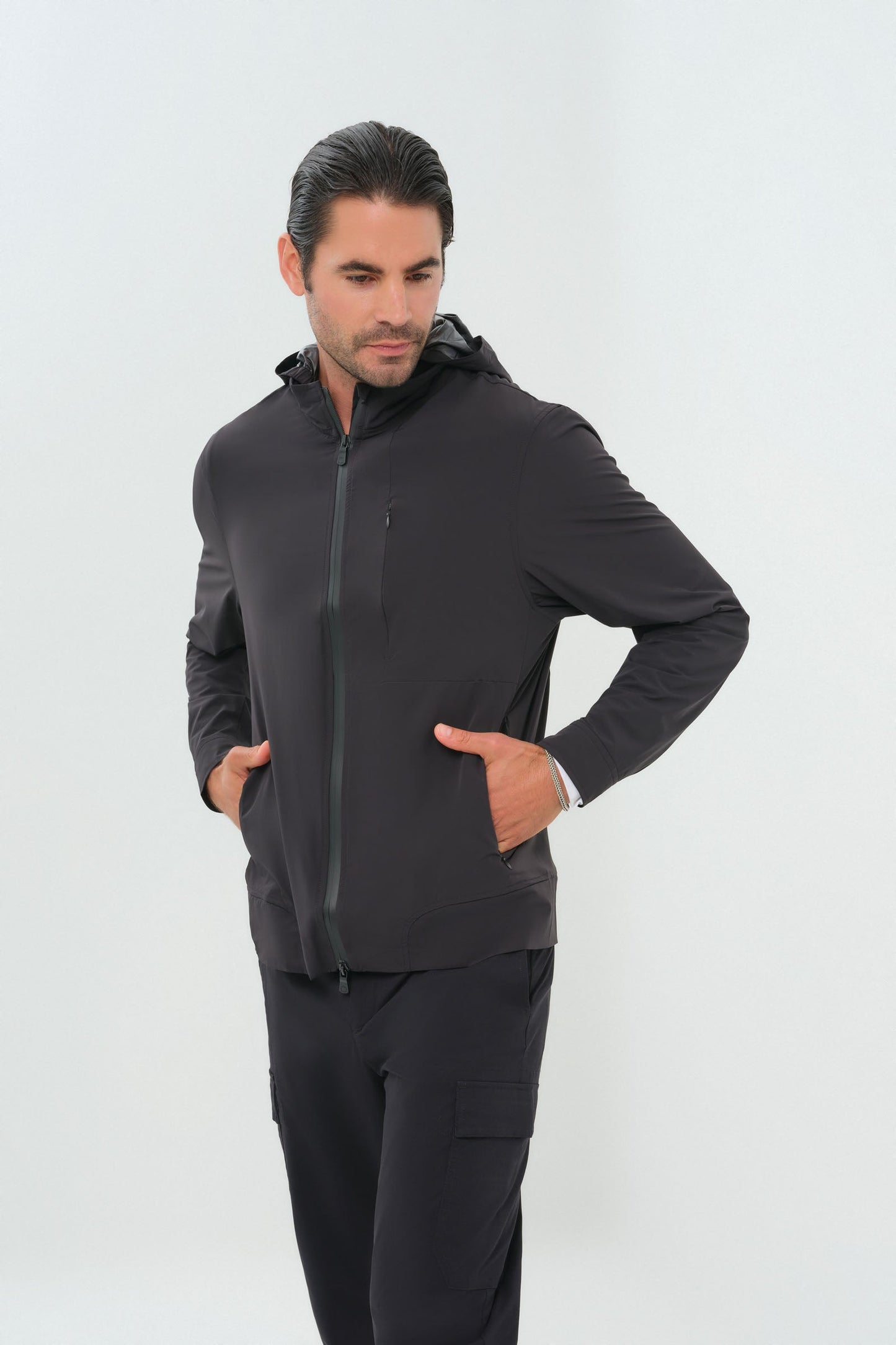 Jack Water Resistant Hooded Jacket