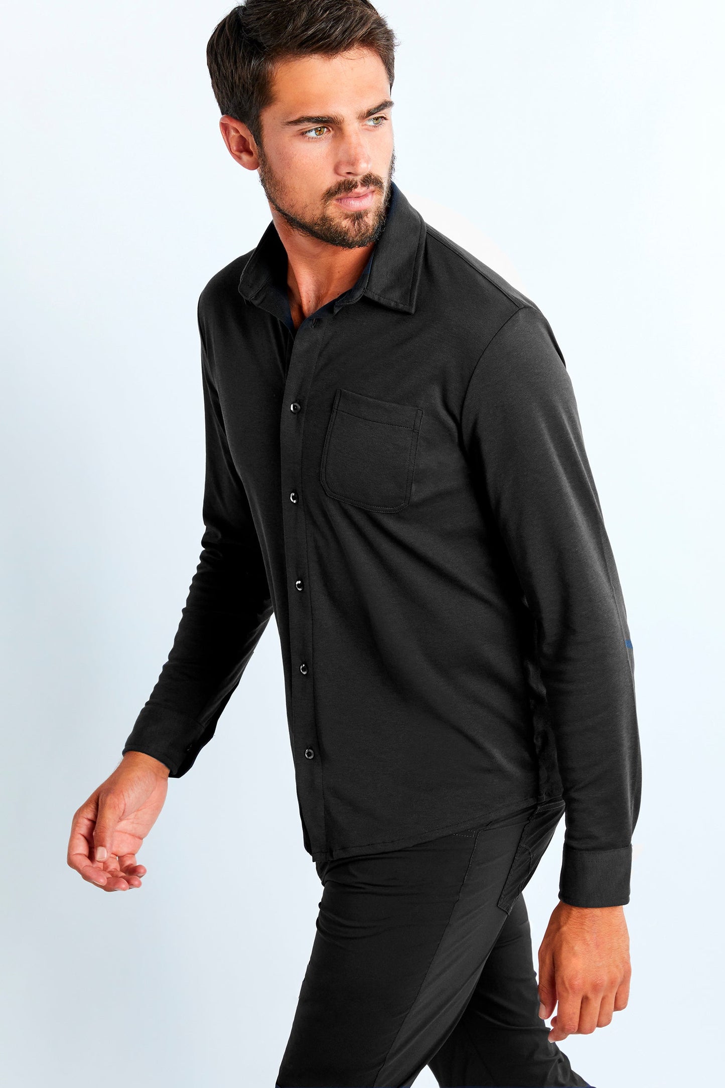 Dylan Button-Up Long-Sleeve Shirt