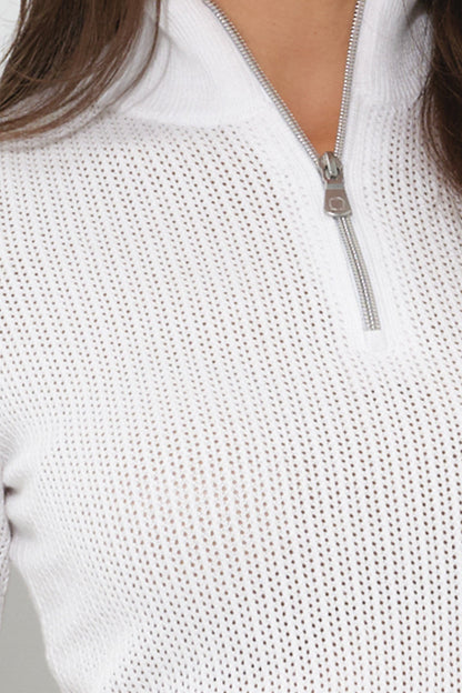 Serena Knit 1/4 Zip Top