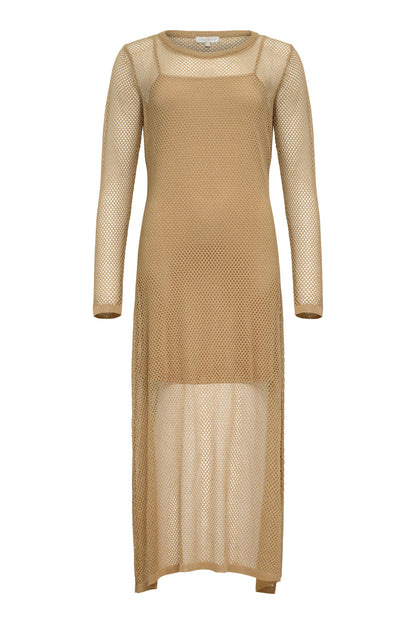 Ava Open Knit Maxi Dress