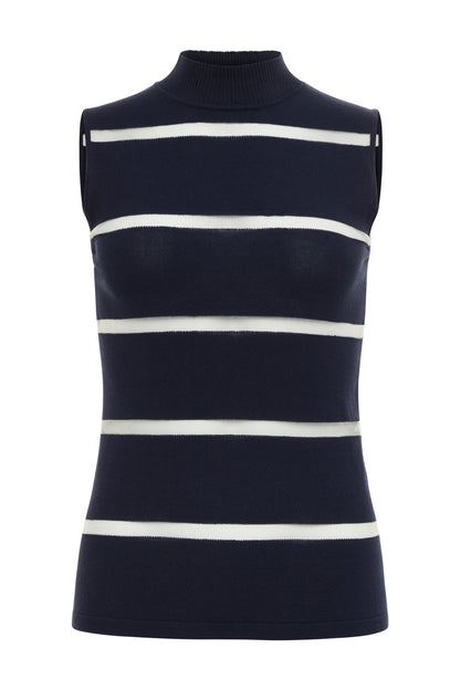 Maxine Knit Mock Neck Top
