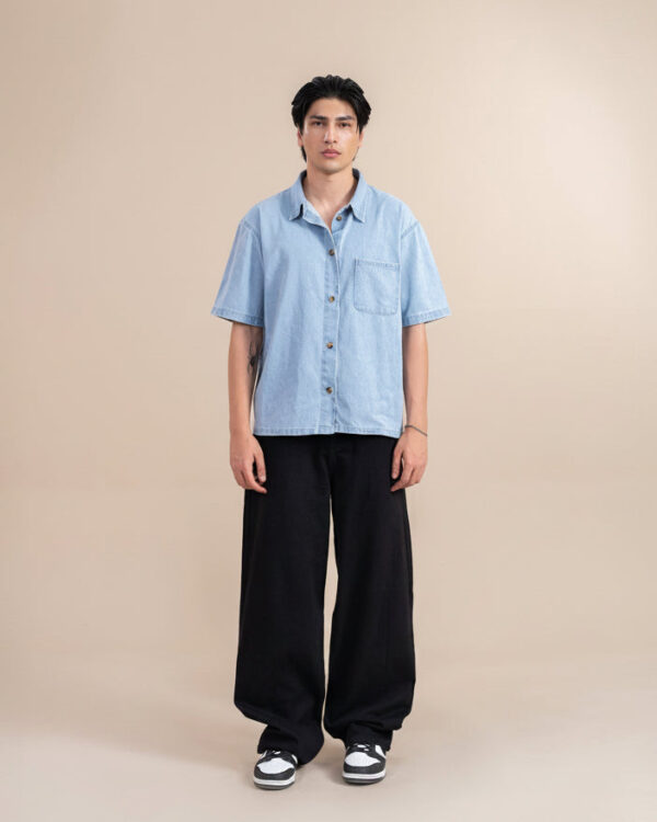 Jet Black Wide Leg | Fashionable Frequent Flyer