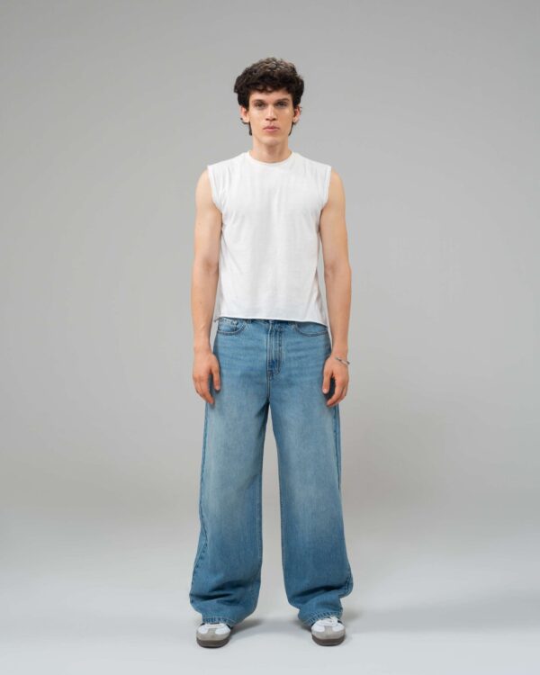 Light Blue Wide Leg | Fashionable Frequent Flyer