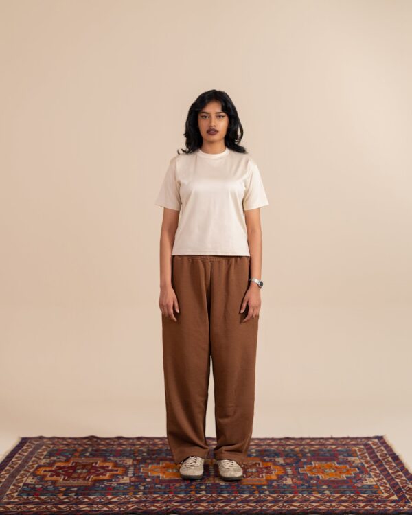 Brown Wide Leg Sweatpants | Fashionable Frequent Flyer