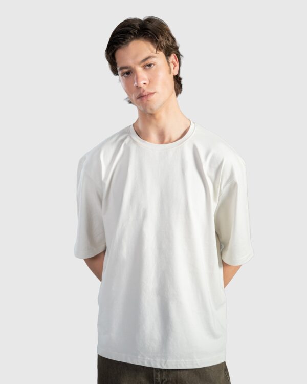 Stone Boxy Tee Men | Fashionable Frequent Flyer