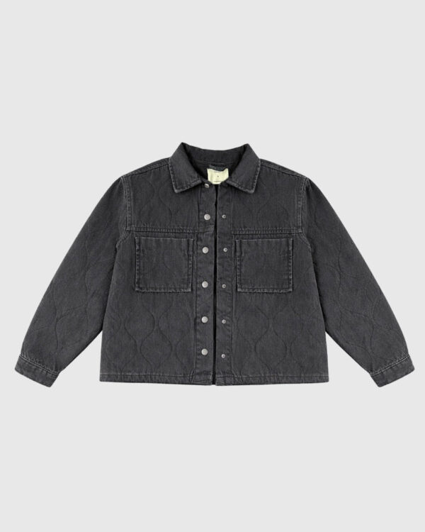 Quilted Denim Jacket | Fashionable Frequent Flyer