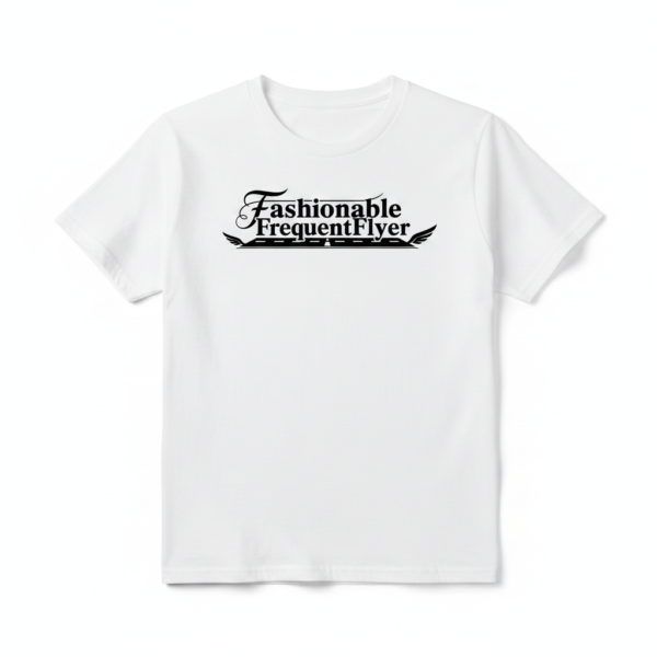 FashionableFrequentFlyer Boys White T-Shirt